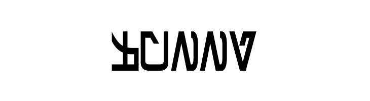 Aurebesh Condensed Bold  Free Fonts Download