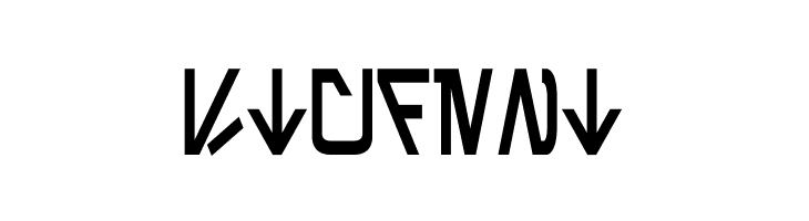 Aurebesh Condensed Bold  Free Fonts Download