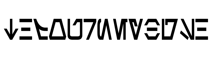 Aurebesh Condensed Bold  Free Fonts Download