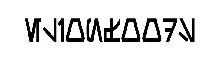 Aurebesh Condensed Bold  Free Fonts Download