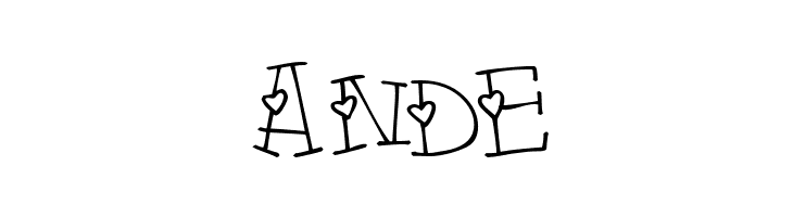 4 my lover  Free Fonts Download