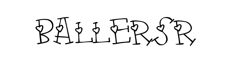 4 my lover  Free Fonts Download