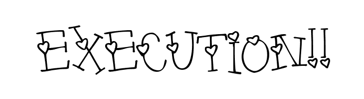 4 my lover  Free Fonts Download