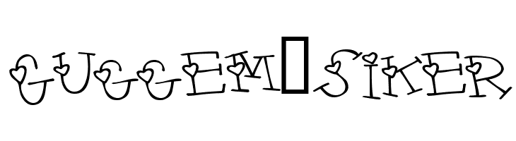 4 my lover  Free Fonts Download