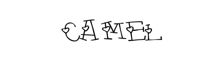 4 my lover  Free Fonts Download