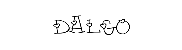 4 my lover  Free Fonts Download