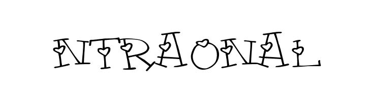 4 my lover  Free Fonts Download