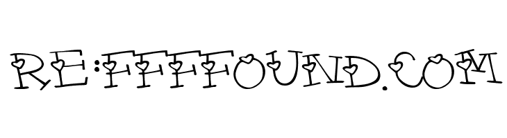 4 my lover  Free Fonts Download