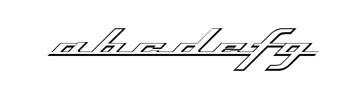 Top Speed Outline  Free Fonts Download