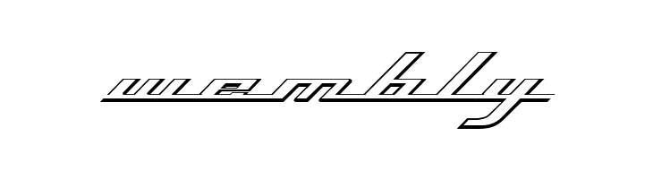 Top Speed Outline  Free Fonts Download