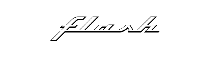 Top Speed Outline  Free Fonts Download