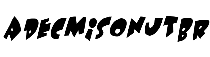 Under attack skew  Free Fonts Download