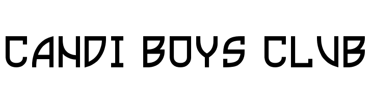 CANDI%2BBOYS%2BCLUB Ultras Liberi Font
