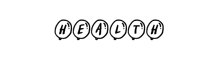 PartyBalloons  Free Fonts Download
