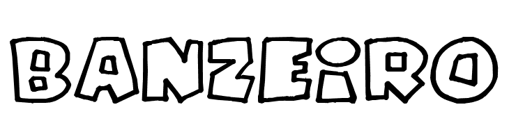 PizzaDudeFatOutline  Free Fonts Download