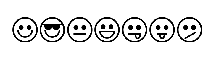 Emoticons  Free Fonts Download