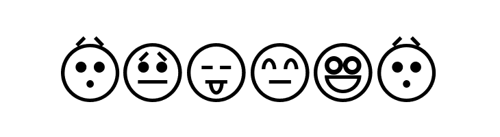 Emoticons  Free Fonts Download