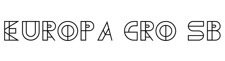 Geometrica-Regular  Free Fonts Download