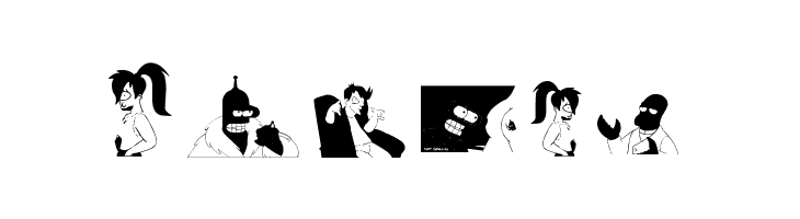 Futurama-Alien-Alphabet-Two  Free Fonts Download