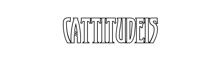 XAyax Outline  Free Fonts Download