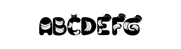 Banana  Free Fonts Download