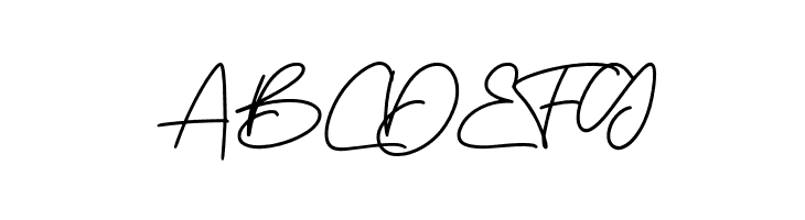 BossSignature  Free Fonts Download