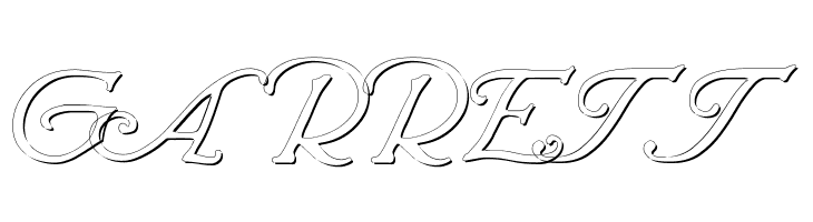 Wrenn Initials Embossed  Free Fonts Download