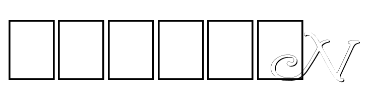 Wrenn Initials Embossed  Free Fonts Download