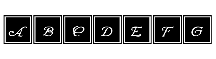 Wrenn Initials Blocked  Free Fonts Download