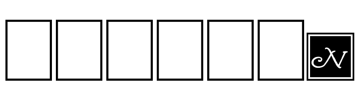 Wrenn Initials Blocked  Free Fonts Download