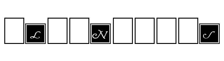 Wrenn Initials Blocked  Free Fonts Download