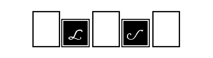 Wrenn Initials Blocked  Free Fonts Download