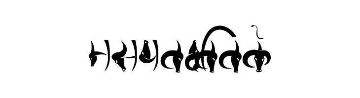 Bhains  Free Fonts Download