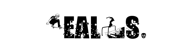 Skate or Die  Free Fonts Download