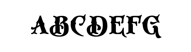 Miztar-Regular  Free Fonts Download