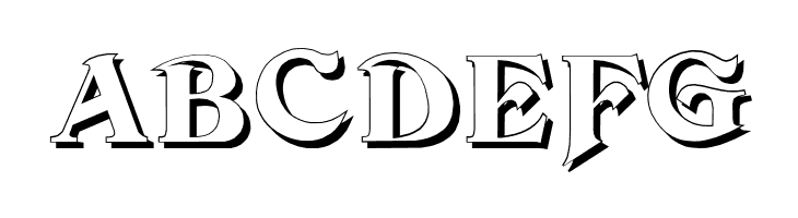 Devinne Swash Shadow  Free Fonts Download