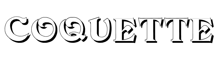 Devinne Swash Shadow  Free Fonts Download