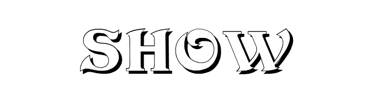 Devinne Swash Shadow  Free Fonts Download