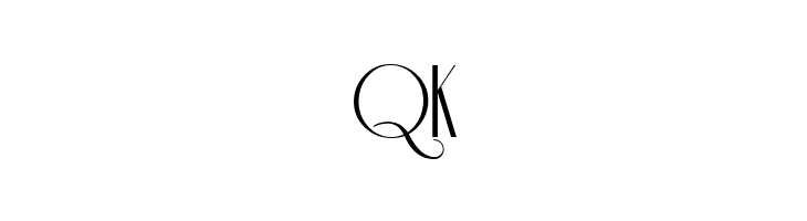 QK Riesling Font