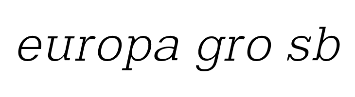 Typo Slab Light  Free Fonts Download