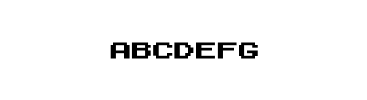 ZX Spectrum 7 Bold  Free Fonts Download