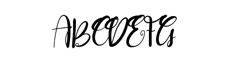 Goushy Script  Free Fonts Download