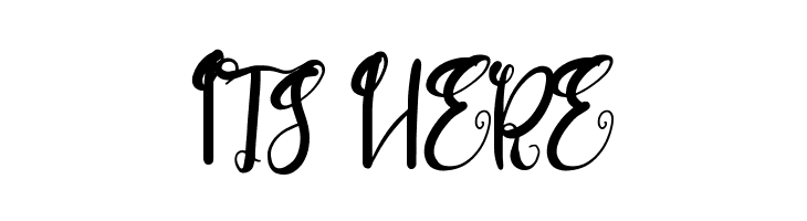 Goushy Script  Free Fonts Download