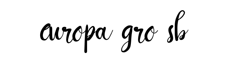 Goushy Script  Free Fonts Download