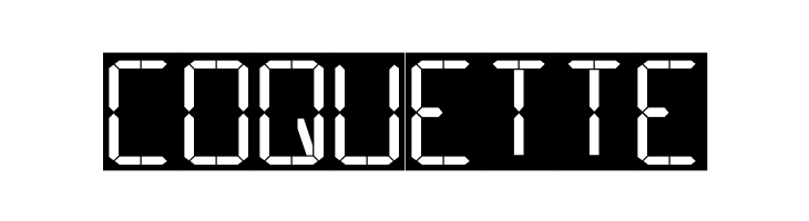 16 Segments  Free Fonts Download