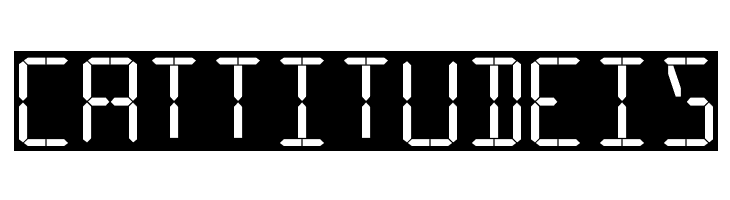 16 Segments  Free Fonts Download