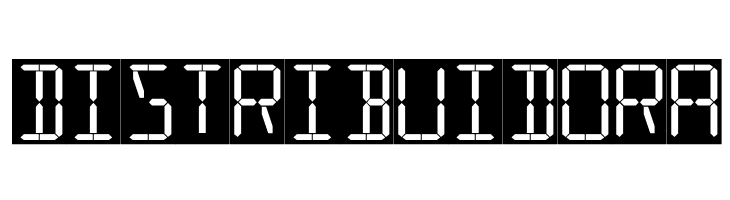 16 Segments  Free Fonts Download