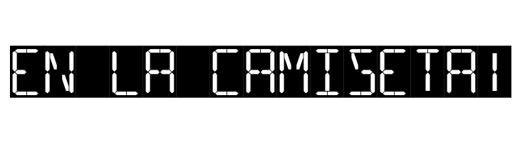 16 Segments  Free Fonts Download