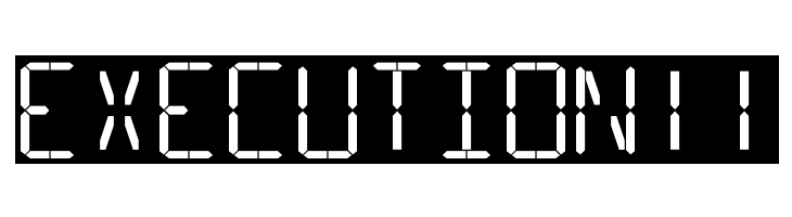 16 Segments  Free Fonts Download