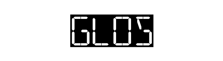 16 Segments  Free Fonts Download